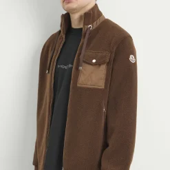 Moncler Teddy Fleece Zip Up Fleece