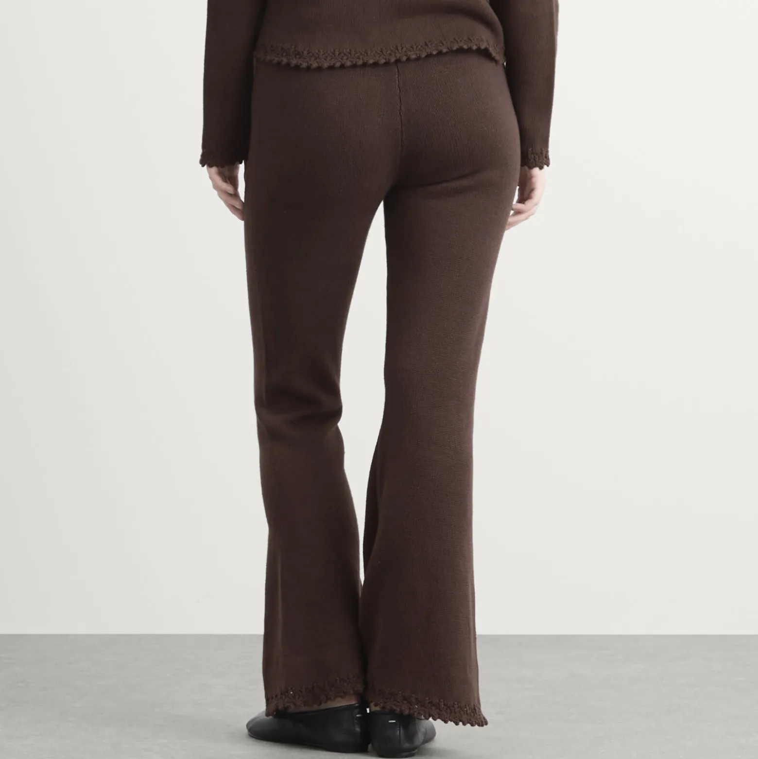 My Mum Made It Lace Knit Pants
