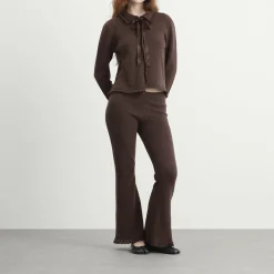 My Mum Made It Lace Knit Pants