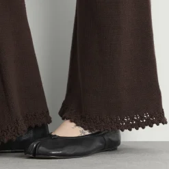 My Mum Made It Lace Knit Pants