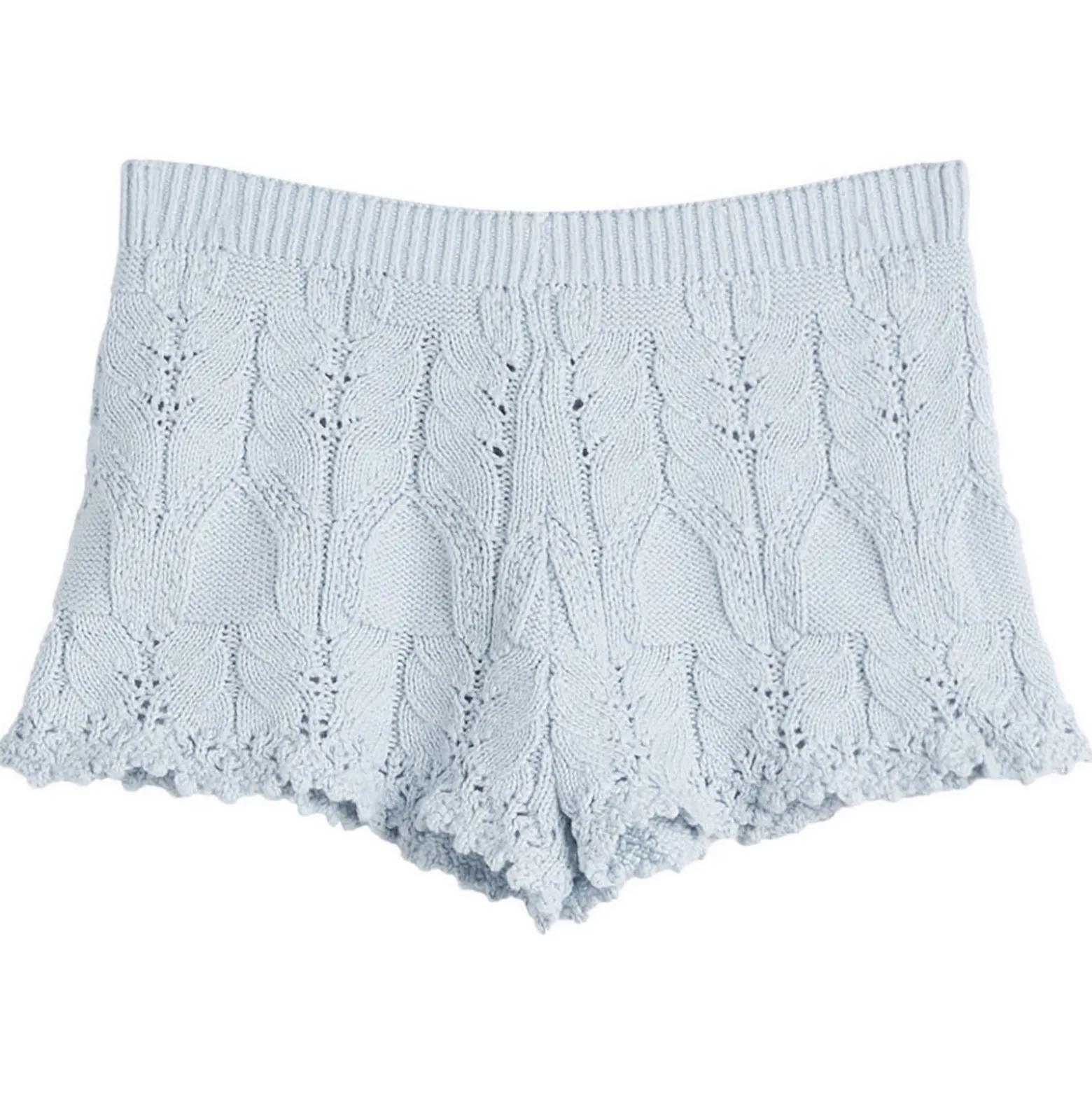 My Mum Made It Lace Knit Shorts