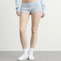 My Mum Made It Lace Knit Shorts