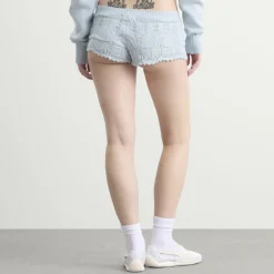 My Mum Made It Lace Knit Shorts