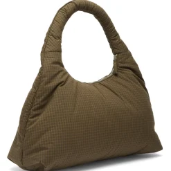My Mum Made It Large Pleat Puffer Tote Bag