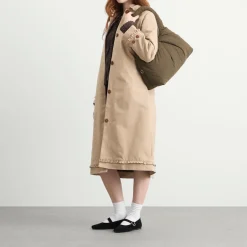 My Mum Made It Large Pleat Puffer Tote Bag