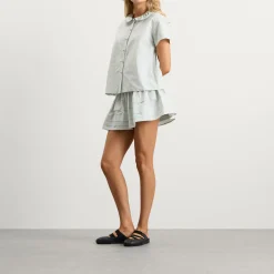 My Mum Made It Pleat Mini Skirt