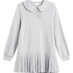 My Mum Made It Polo Mini Long Sleeve Pleat Dress