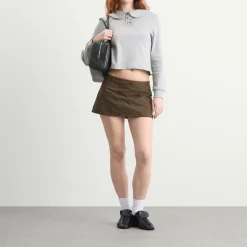 My Mum Made It Rosette Mini Skirt