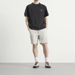 NANGA Eco Hybrid Box Logo Embroidery T-Shirt