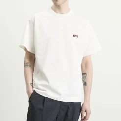 NANGA Eco Hybrid Box Logo Embroidery T-Shirt