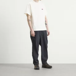 NANGA Eco Hybrid Box Logo Embroidery T-Shirt