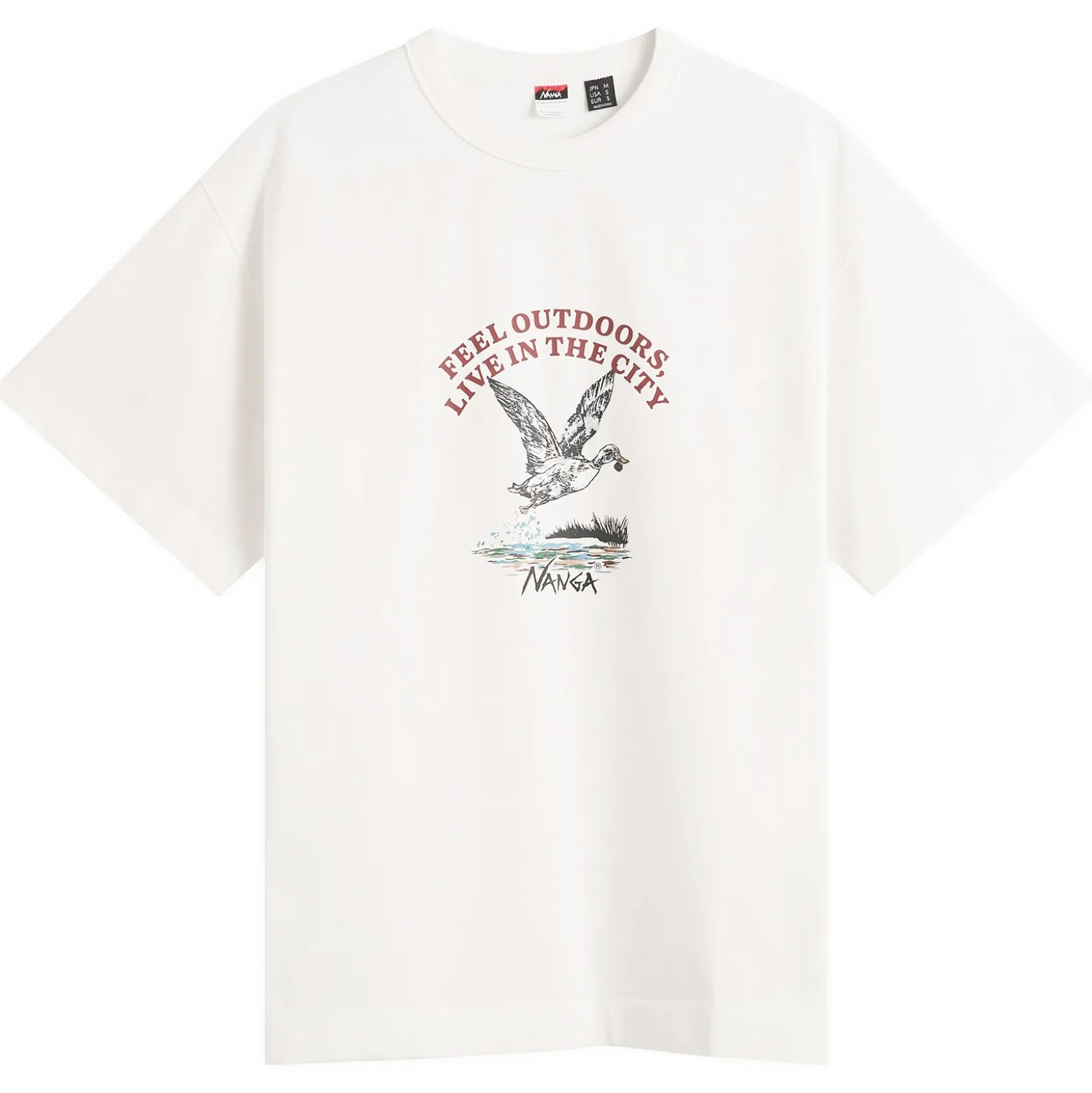 NANGA Eco Hybrid Duck Vintage T-Shirt