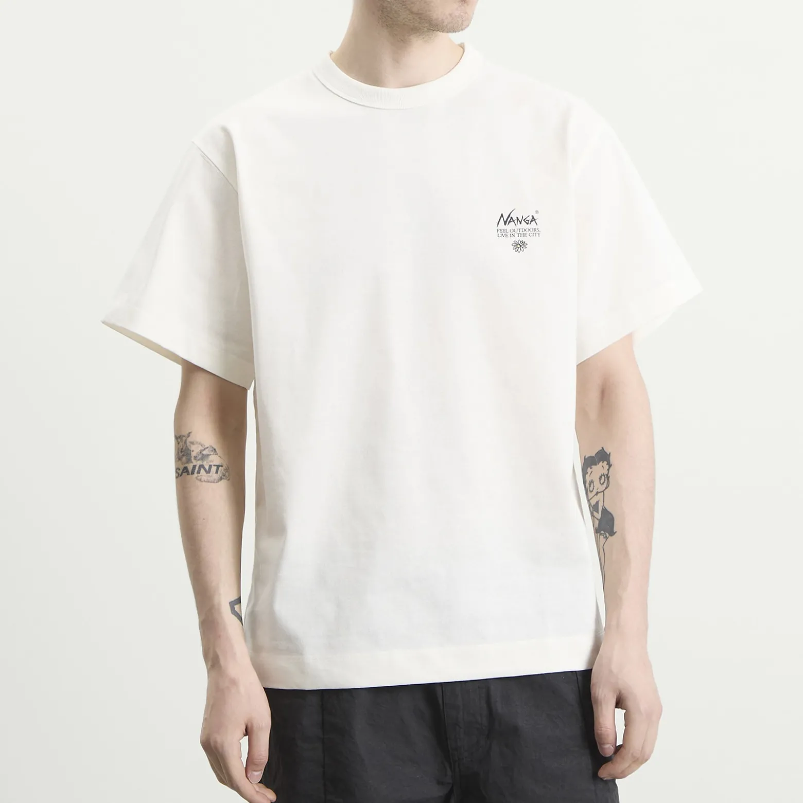 NANGA Eco Hybrid Vintage Flower T-Shirt