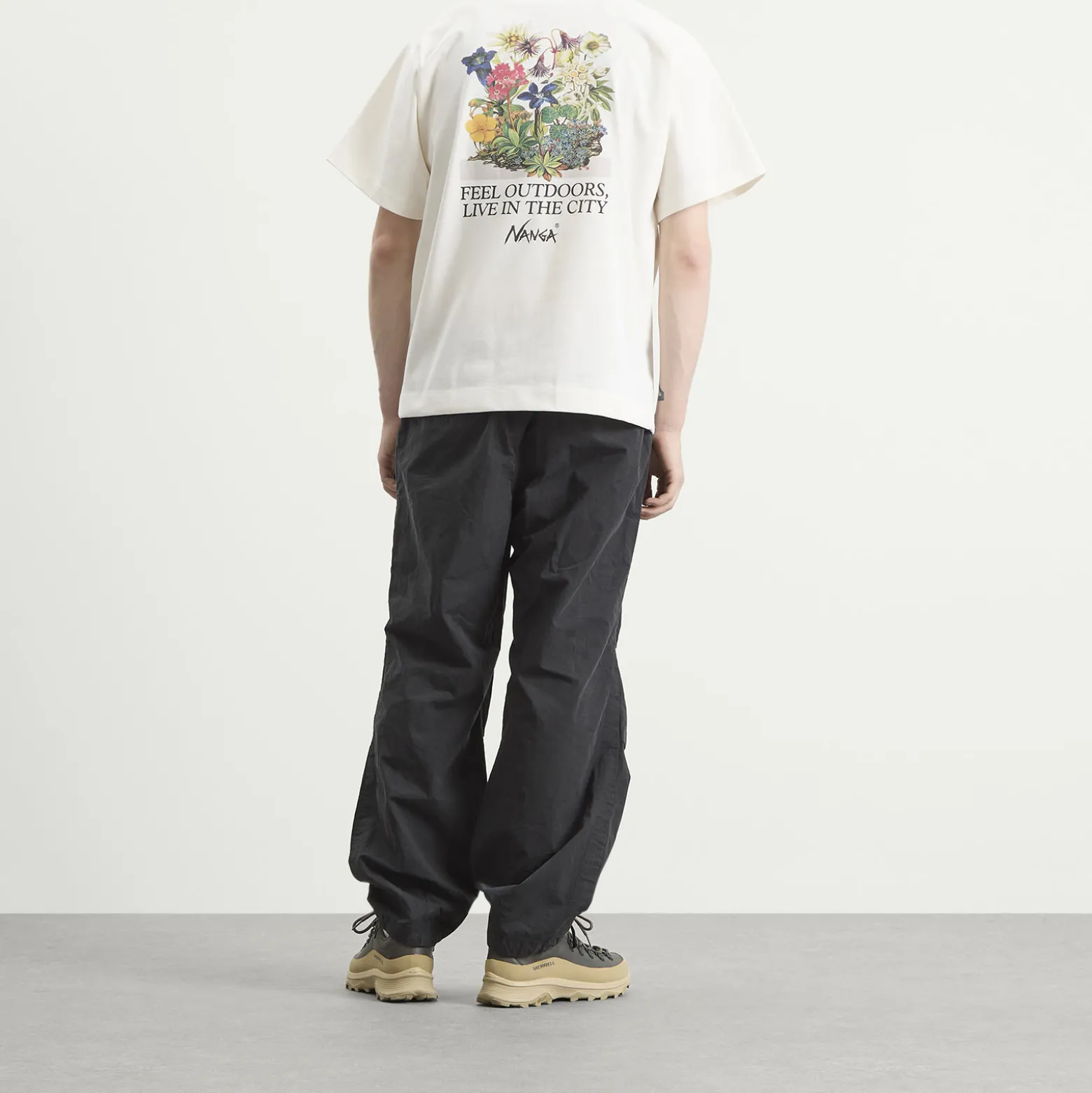 NANGA Eco Hybrid Vintage Flower T-Shirt