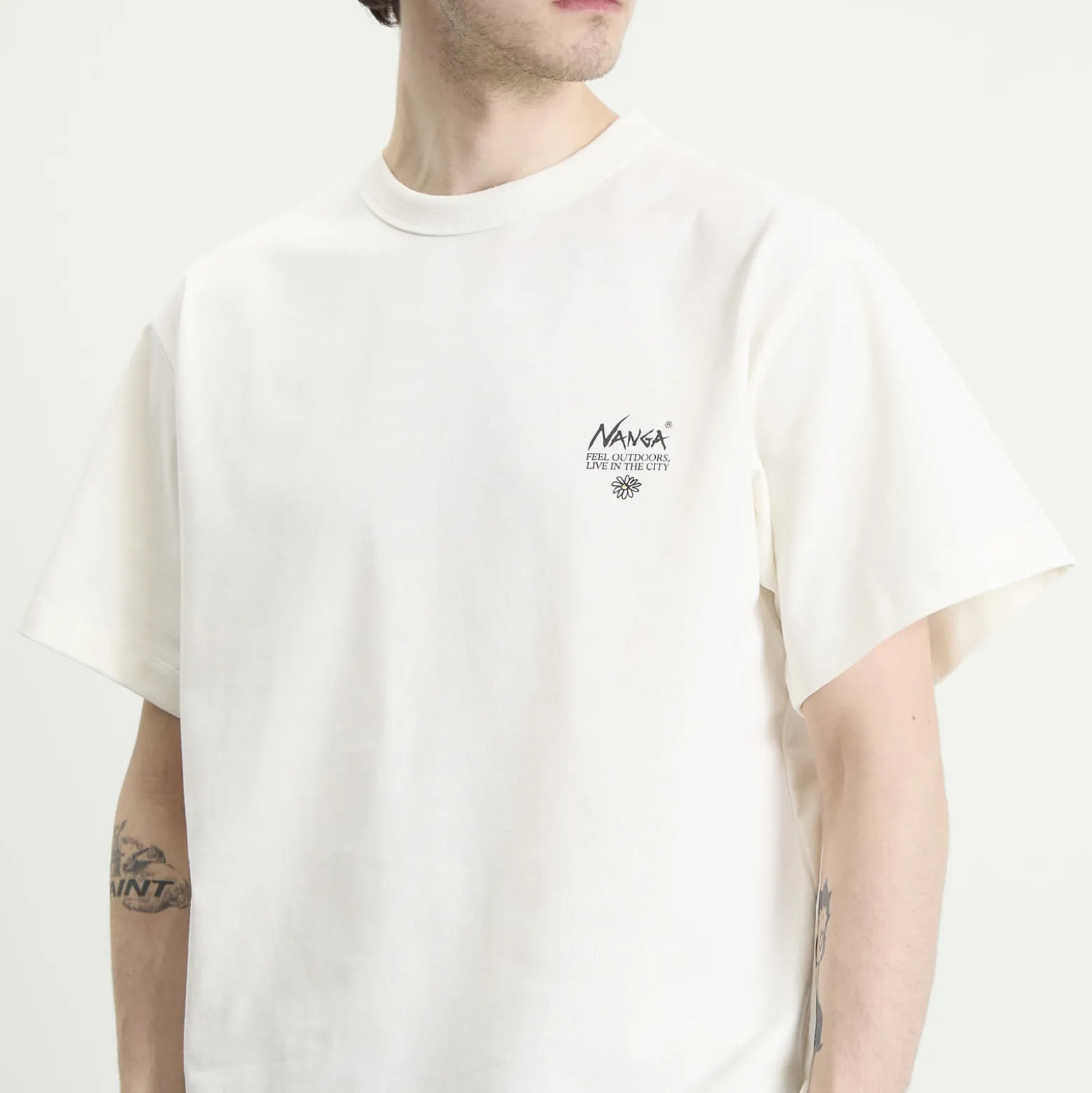 NANGA Eco Hybrid Vintage Flower T-Shirt