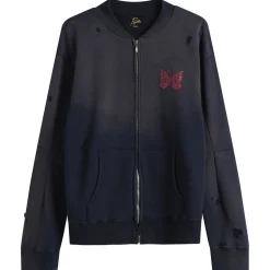 Needles Deconstructed Zipped Sweat