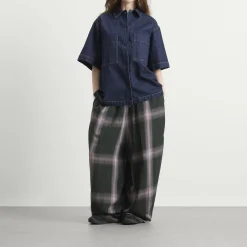 Needles H.D Rayon Plaid Pants