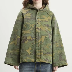 Needles Reversible Hooded Coat