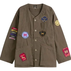 Needles Waxed Cloth Shooting Jacket