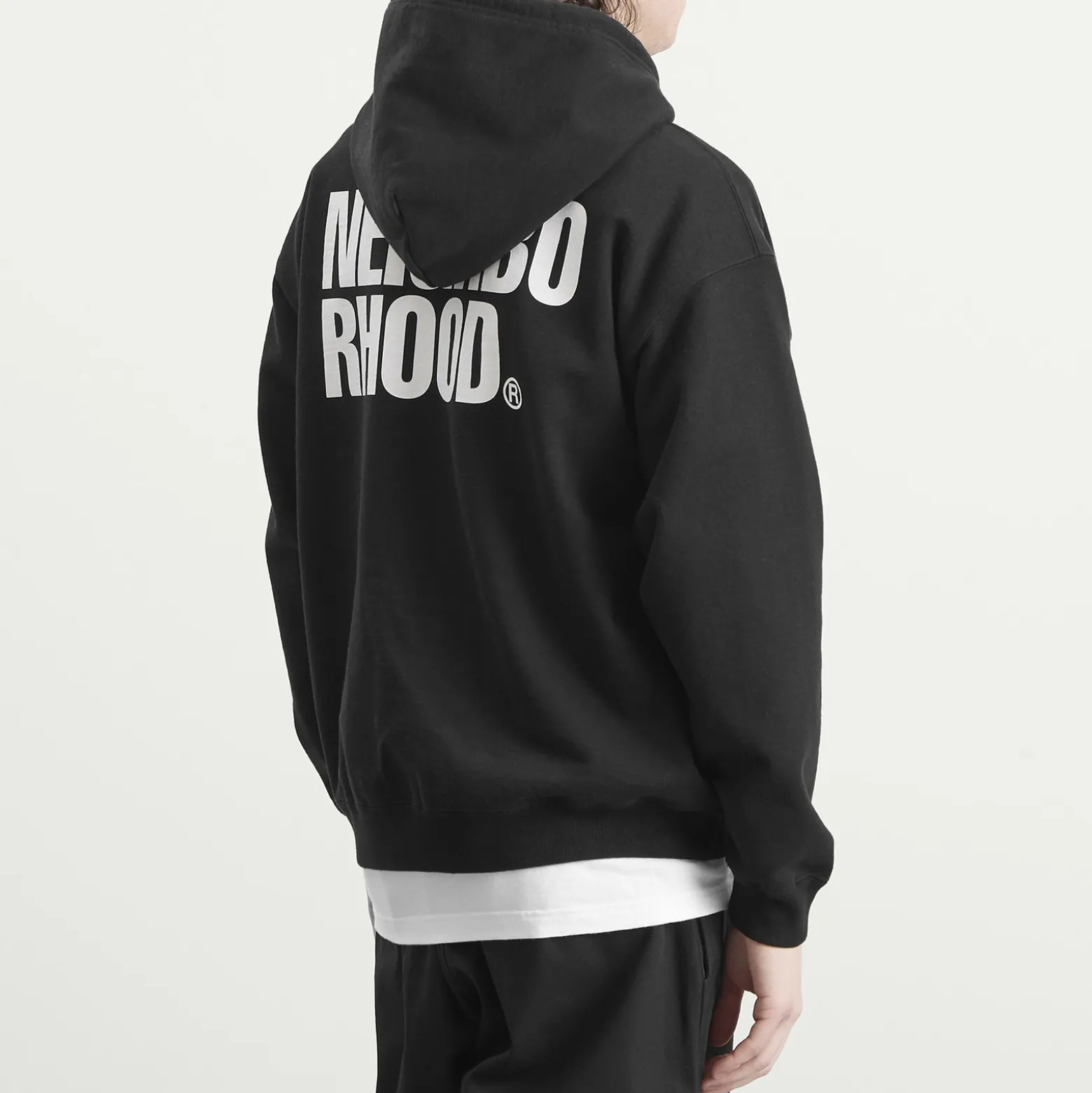 Neighborhood Classic Logo Zip Hoodie