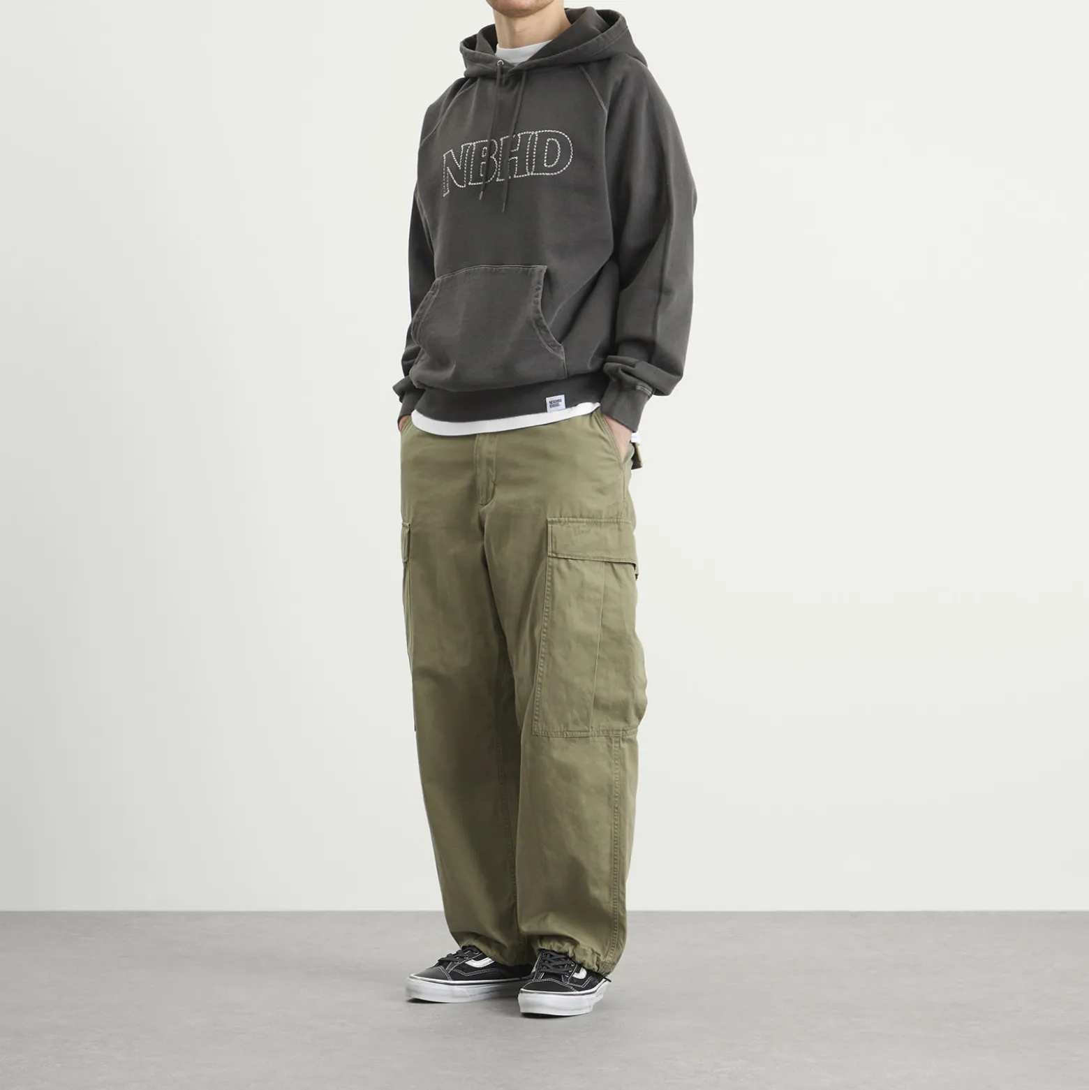 Neighborhood Pigment Dyed Sweat Hoodie