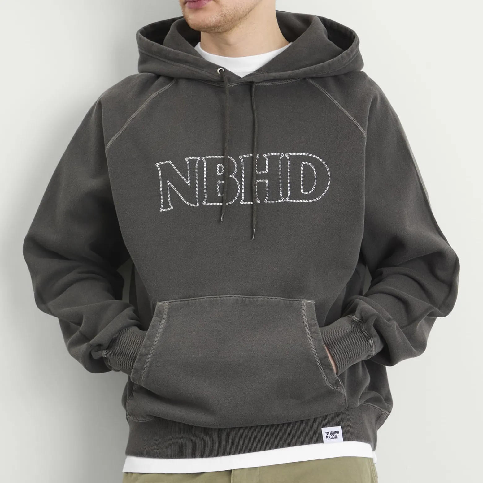 Neighborhood Pigment Dyed Sweat Hoodie