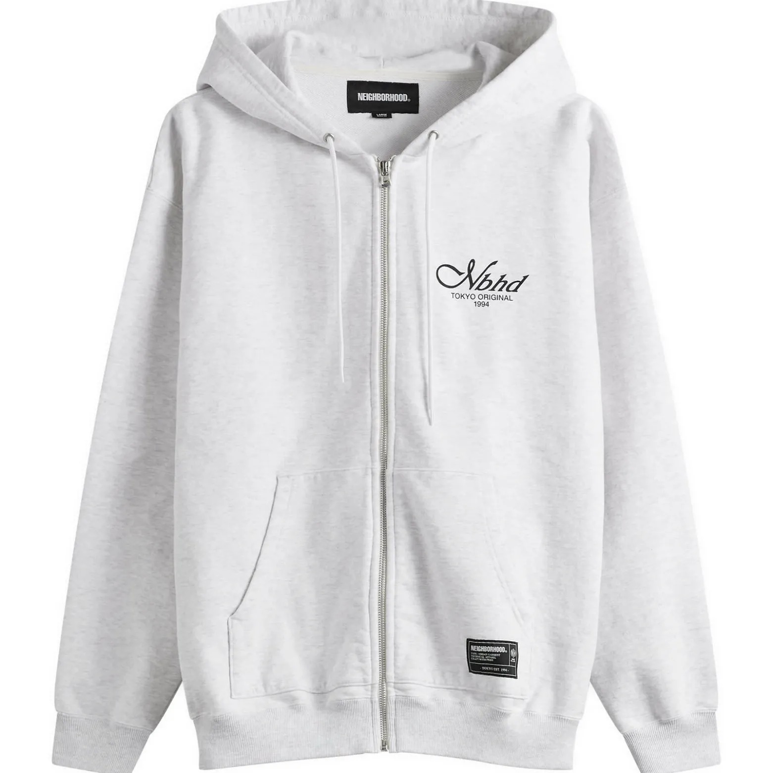 Neighborhood Staple Logo Zip Hoodie