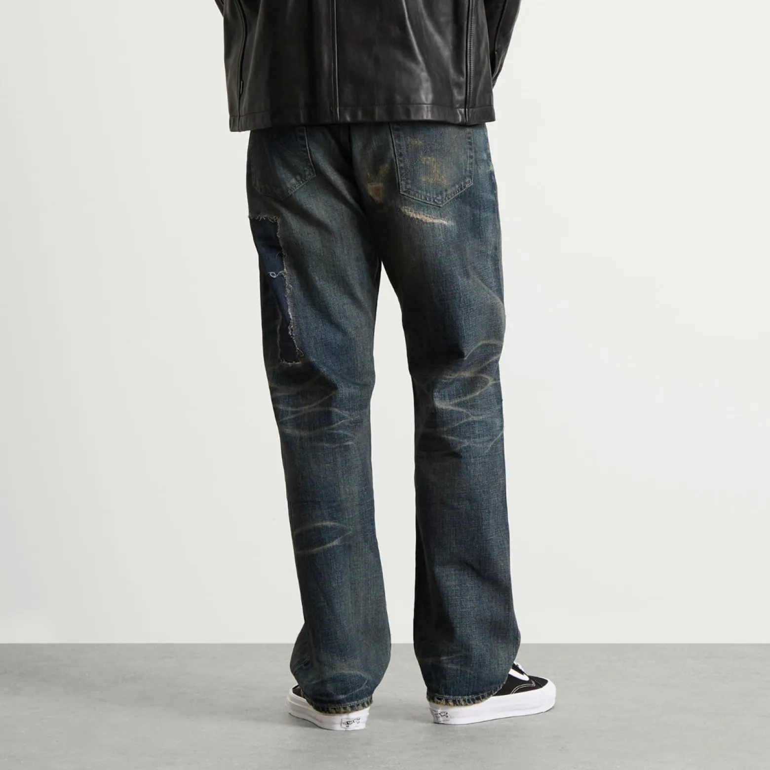 Neighborhood Straight Leg Savage Selvedge Denim Jeans