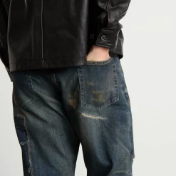 Neighborhood Straight Leg Savage Selvedge Denim Jeans
