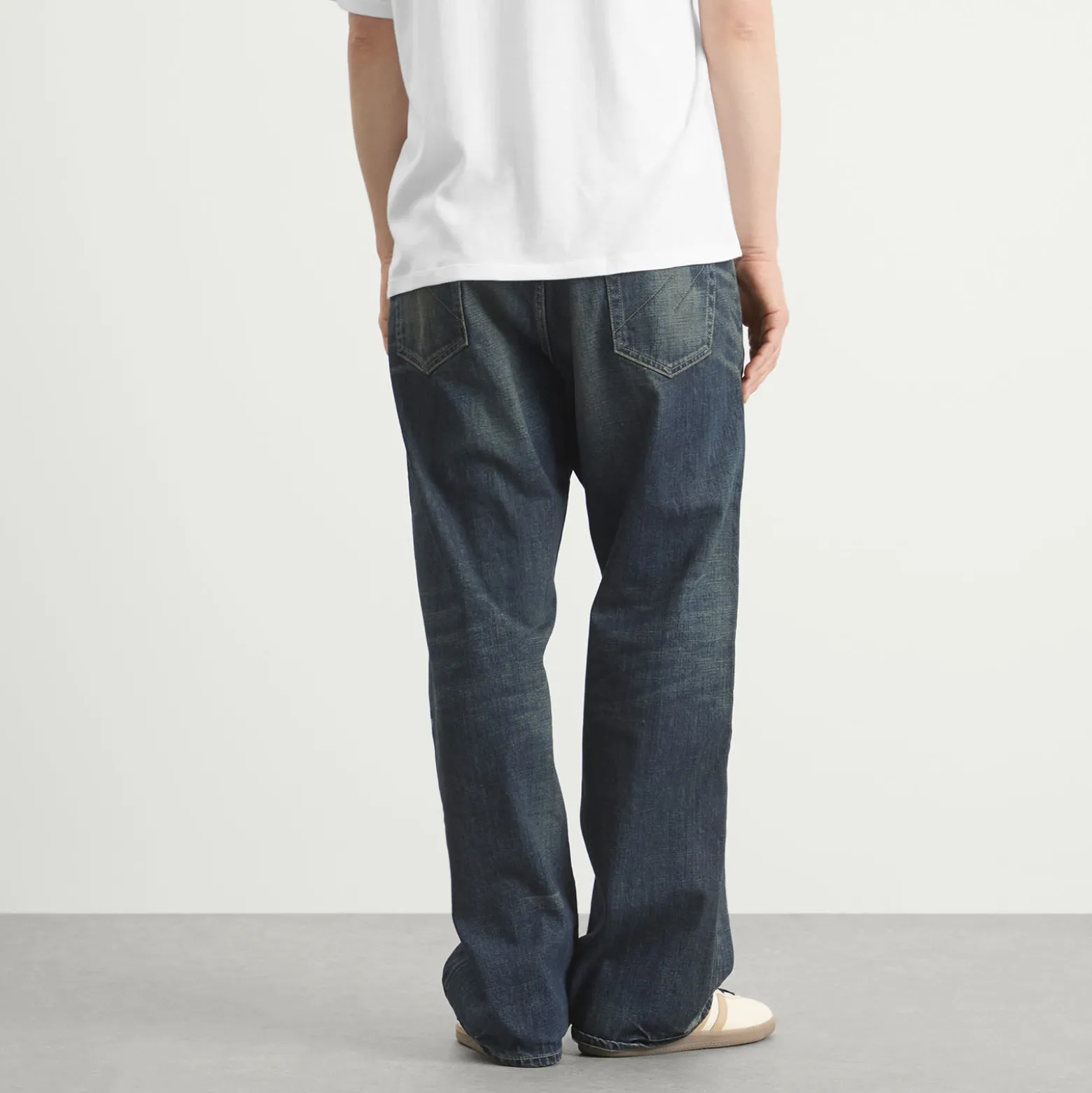 Neighborhood Wide Leg Selvedge Denim Jeans