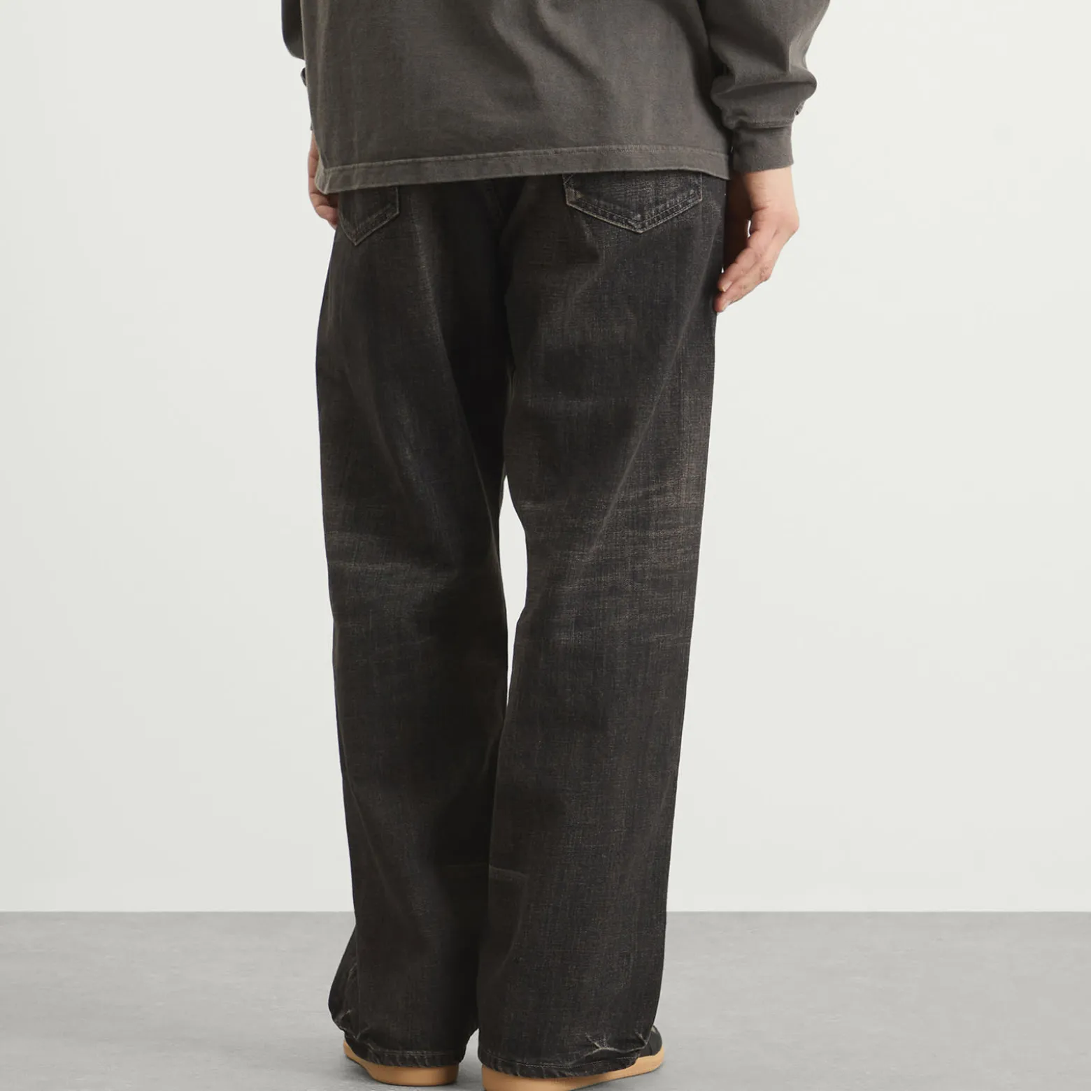 Neighborhood Wide Leg Selvedge Denim Jeans