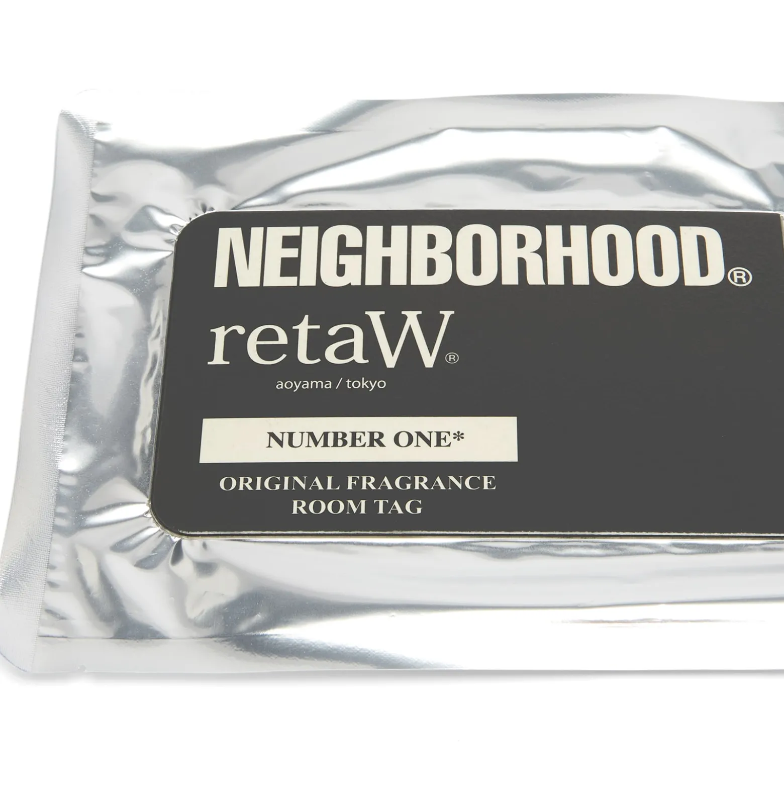 Neighborhood x Retaw Number One Room Tag