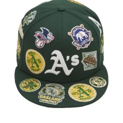 New Era Image Oakland Athletics All Over 59Fifty Cap
