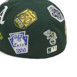 New Era Image Oakland Athletics All Over 59Fifty Cap