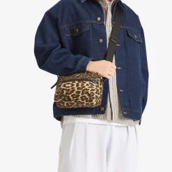 New Era Leopard Canvas Cross-Body Bag