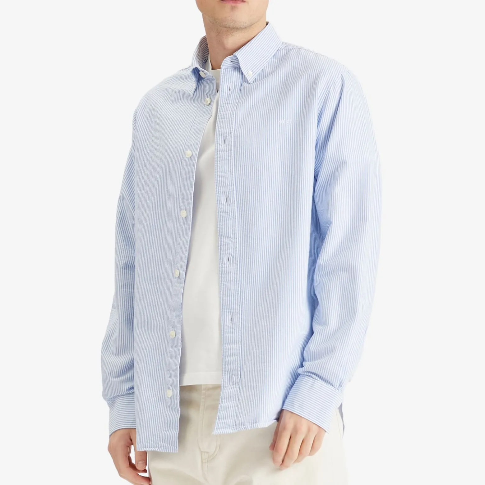 NN07 Colby Logo Oxford Shirt