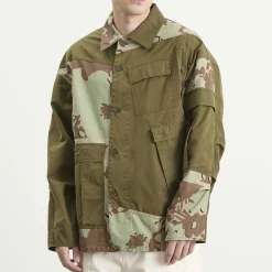 NOMARHYTHM TEXTILE x Needles Rebuild Coverall Jacket