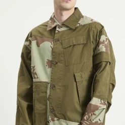 NOMARHYTHM TEXTILE x Needles Rebuild Coverall Jacket