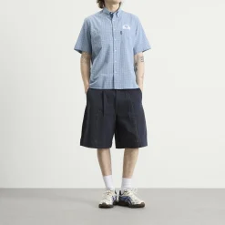 No Problemo Alien-O Print Check Shirt
