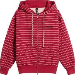 No Problemo Mini Problemo Stripe Zip Hoodie