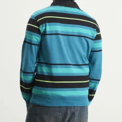 No Problemo Striped Rugby Shirt