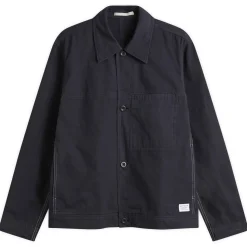 Norse Projects Arresskov Compact Cotton Shirt Jacket