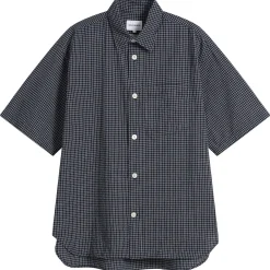 Norse Projects Espevik Oversized Check Short Sleeve Shirt
