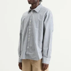 Norse Projects Falster Fine Check Oversized Shirt
