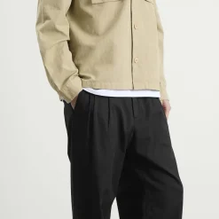 Norse Projects Hestur Relaxed Twill Pleated Trousers