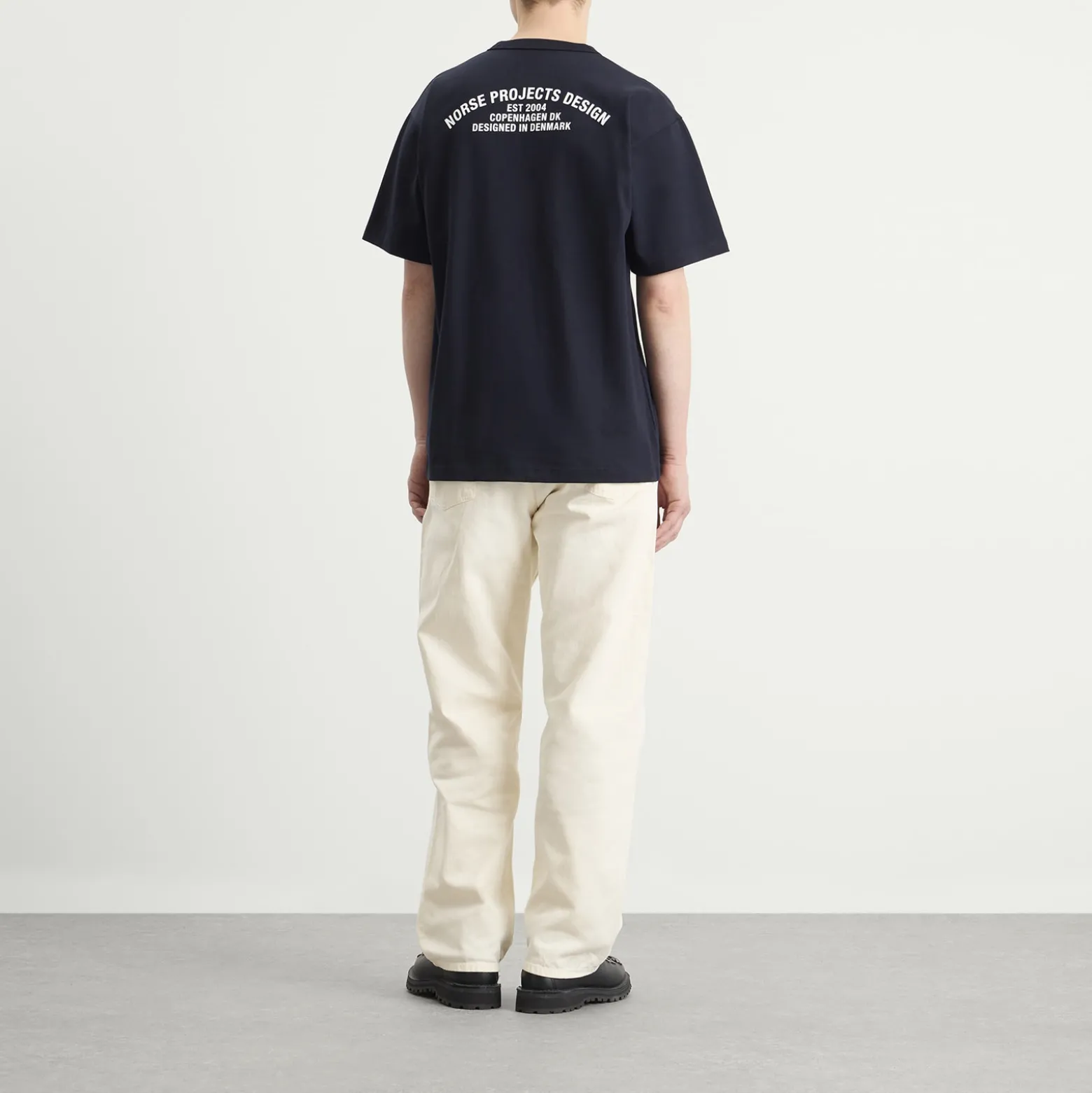 Norse Projects Snekkersten Back Arch Logo T-Shirt