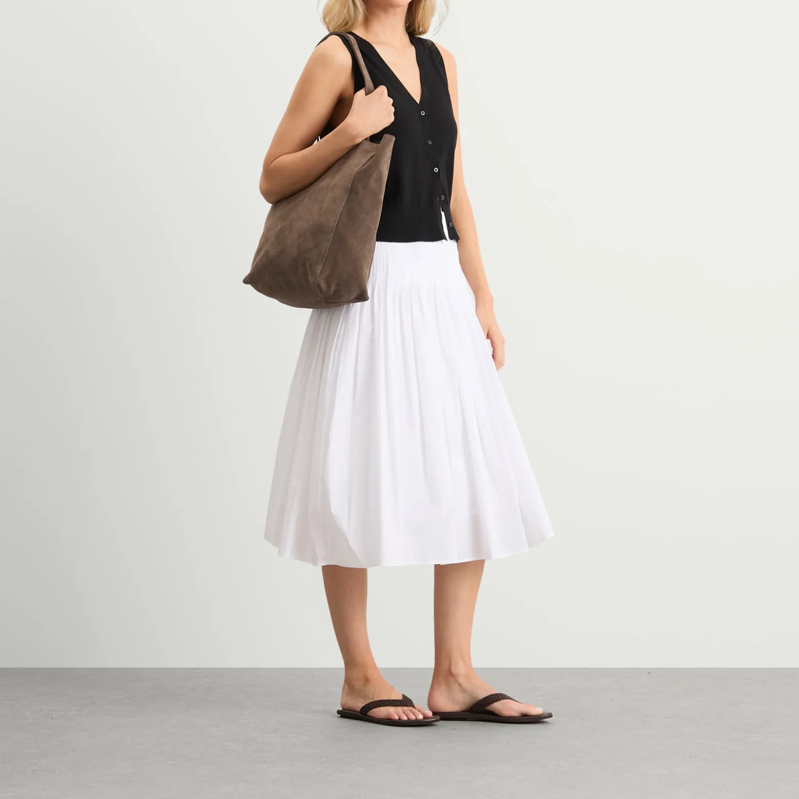 Nothing Written Cou Suede Shopper Bag