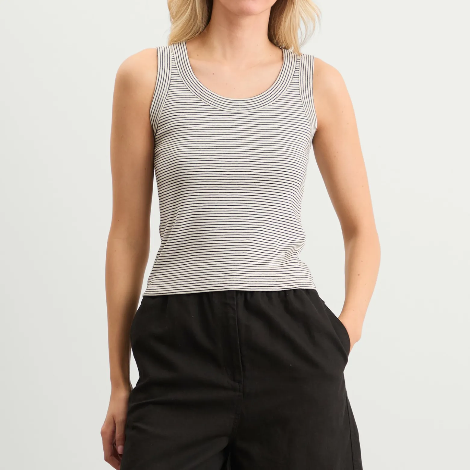 Nothing Written Sailor Sleeveless Top
