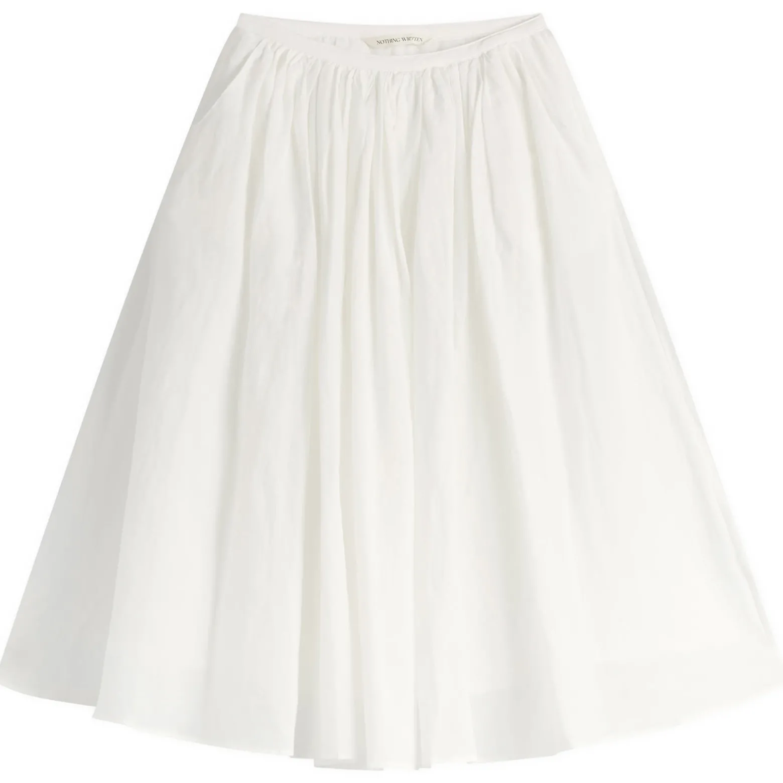 Nothing Written Shore Linen Midi Skirt