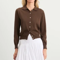 Nothing Written Villa Cotton Collar Cardigan